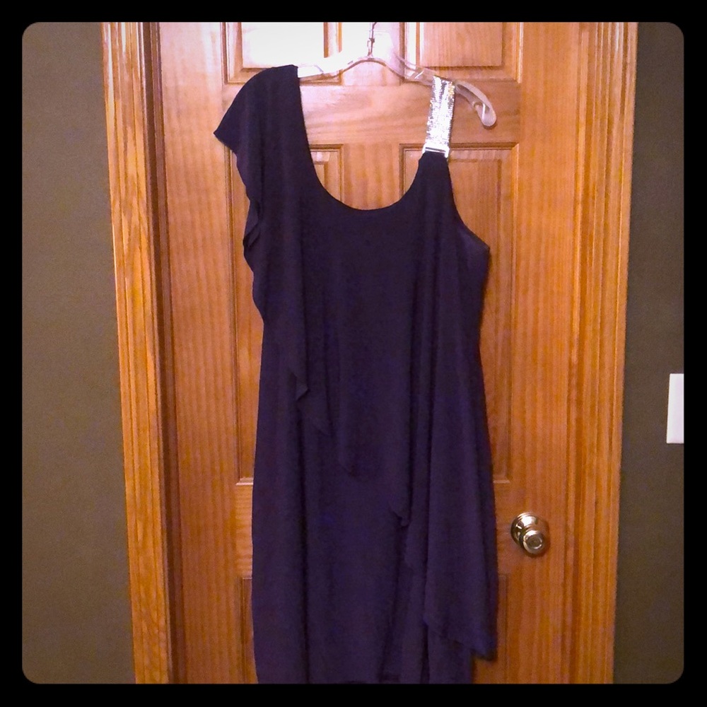 Established 1952 Dress- Deep Royal Purple + Bling